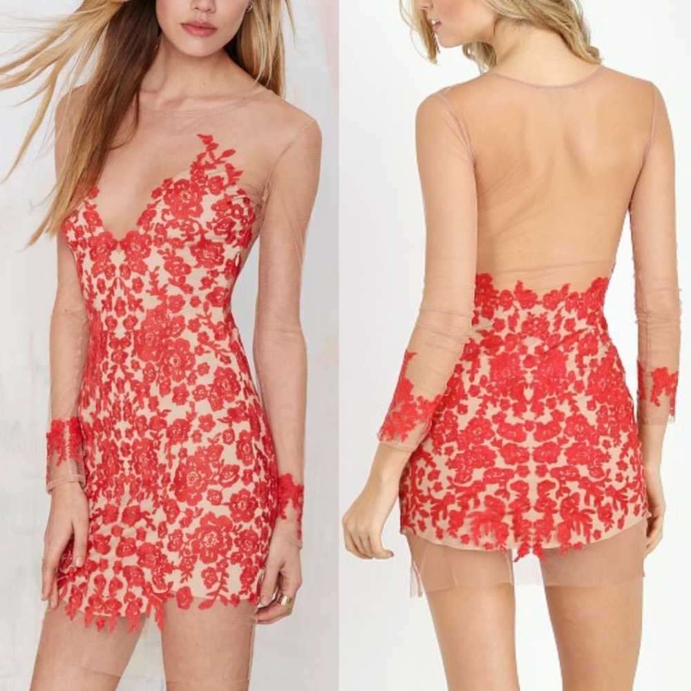 For Love and Lemons Luau Mini dress (XS)